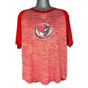 Evoshield Red New England Patriots #22 Performance Wear T-Shirt Size XL